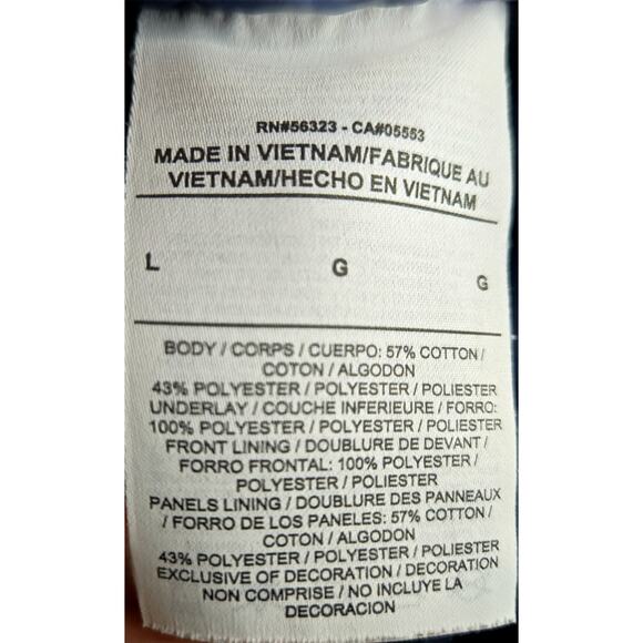 Nike Sportswear Tech Aeroloft Parka Asymetrical Zip Navy Blue Jacket Size Large - Picture 7 of 8